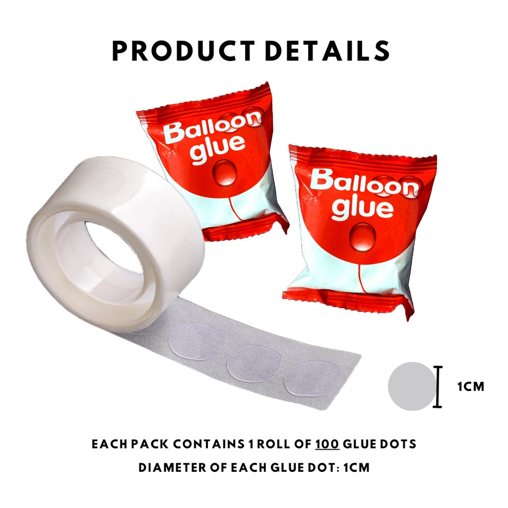 Balloon Glue Dots [READY STOCK IN SG]