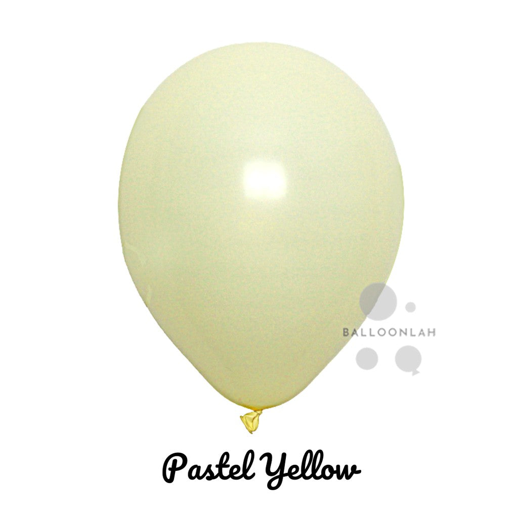 10" Pastel Colour Helium Latex Balloon [READY STOCK IN SG]