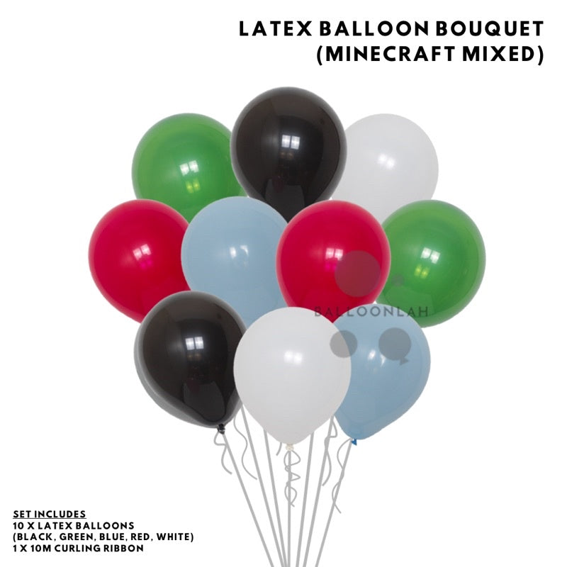 MINECRAFT Cartoon Themed Birthday Balloon [READY STOCK IN SG]