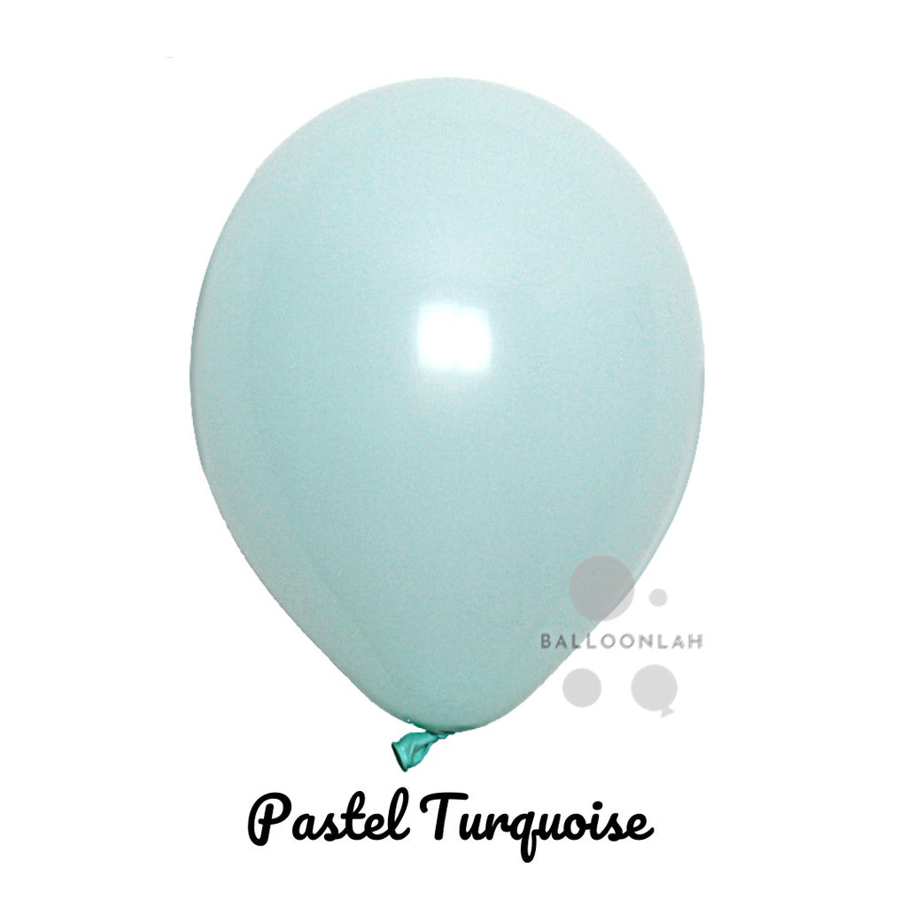 10" Pastel Colour Helium Latex Balloon [READY STOCK IN SG]