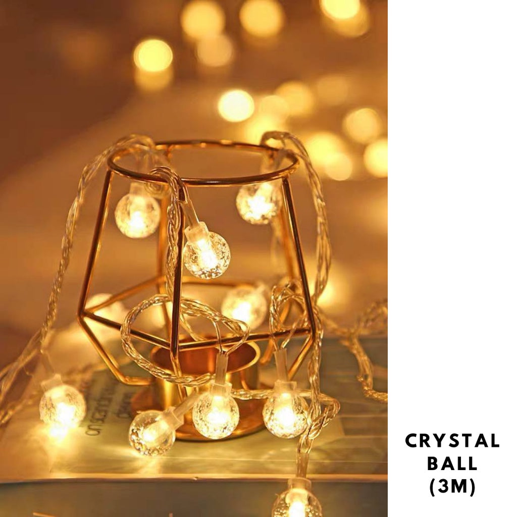 💡 Fairy Lights Battery Powered Indoor Outdoor Wedding Proposal Birthday Party Lights [READY STOCK IN SG]