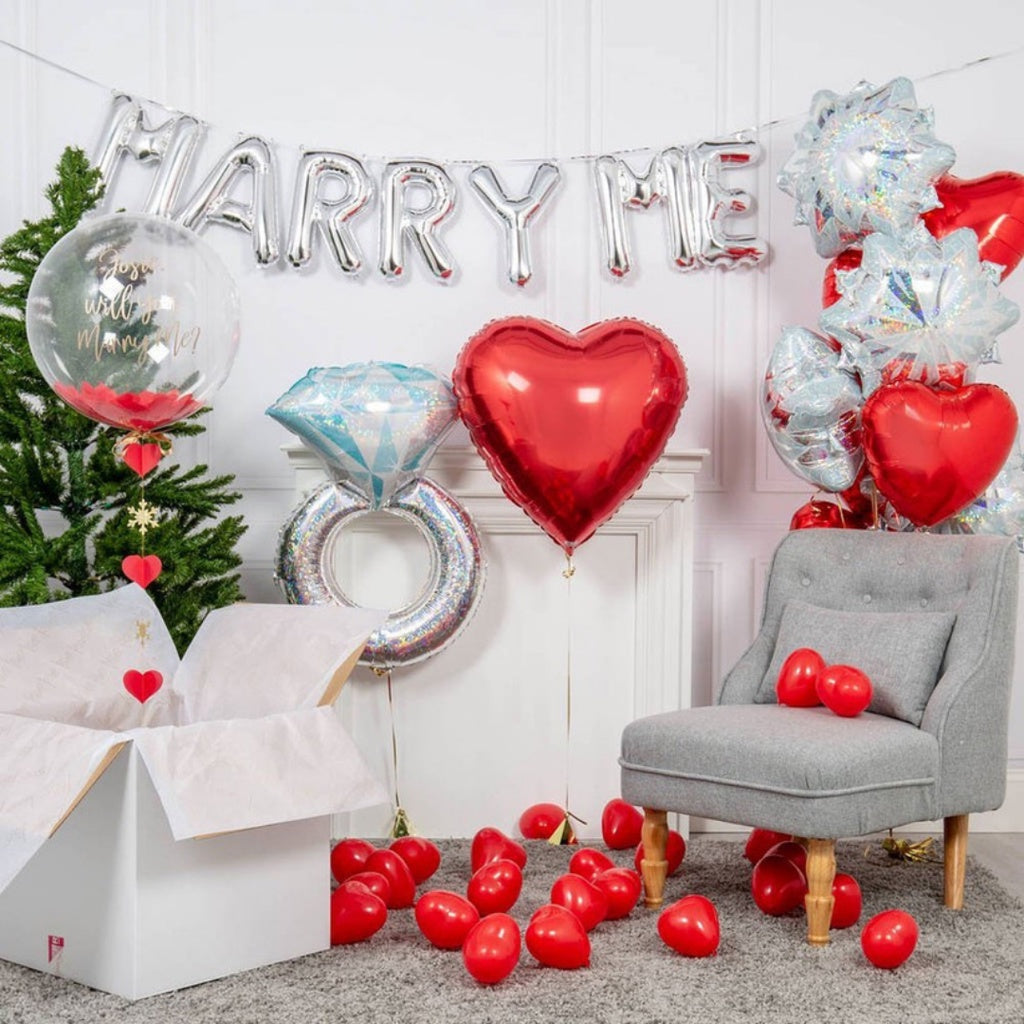 💍 16-inch MARRY ME Letter Balloons  [READY STOCK IN SG]