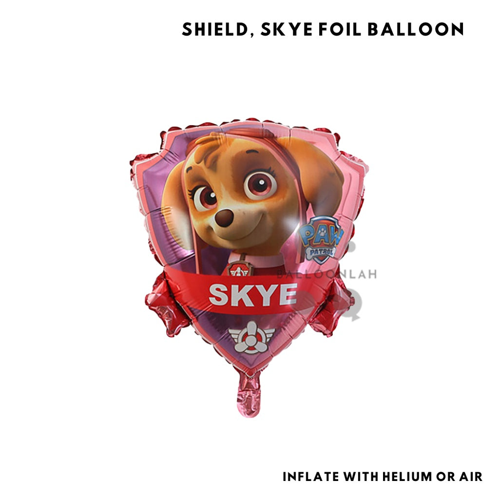 🚨 PAW PATROL Cartoon Themed Foil Latex Balloons [READY STOCK IN SG]