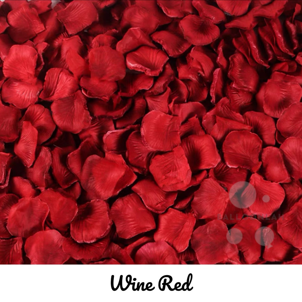 🌷 ROSE PETALS Artificial Rose Petals Fake Rose Petal Proposal Wedding Decoration [READY STOCK IN SG]