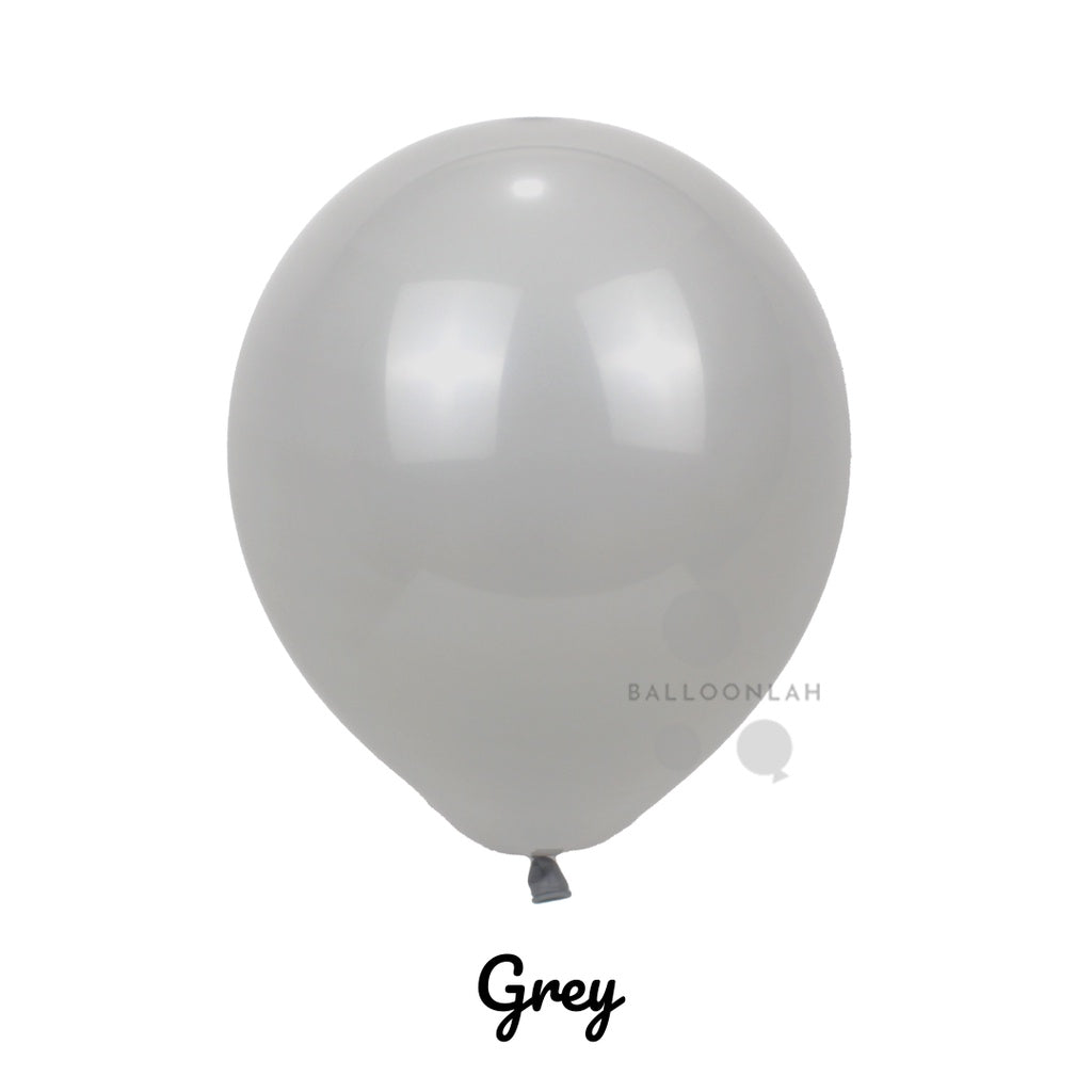 10" Retro Vintage Colour Helium Latex Balloon Matte [READY STOCK IN SG]