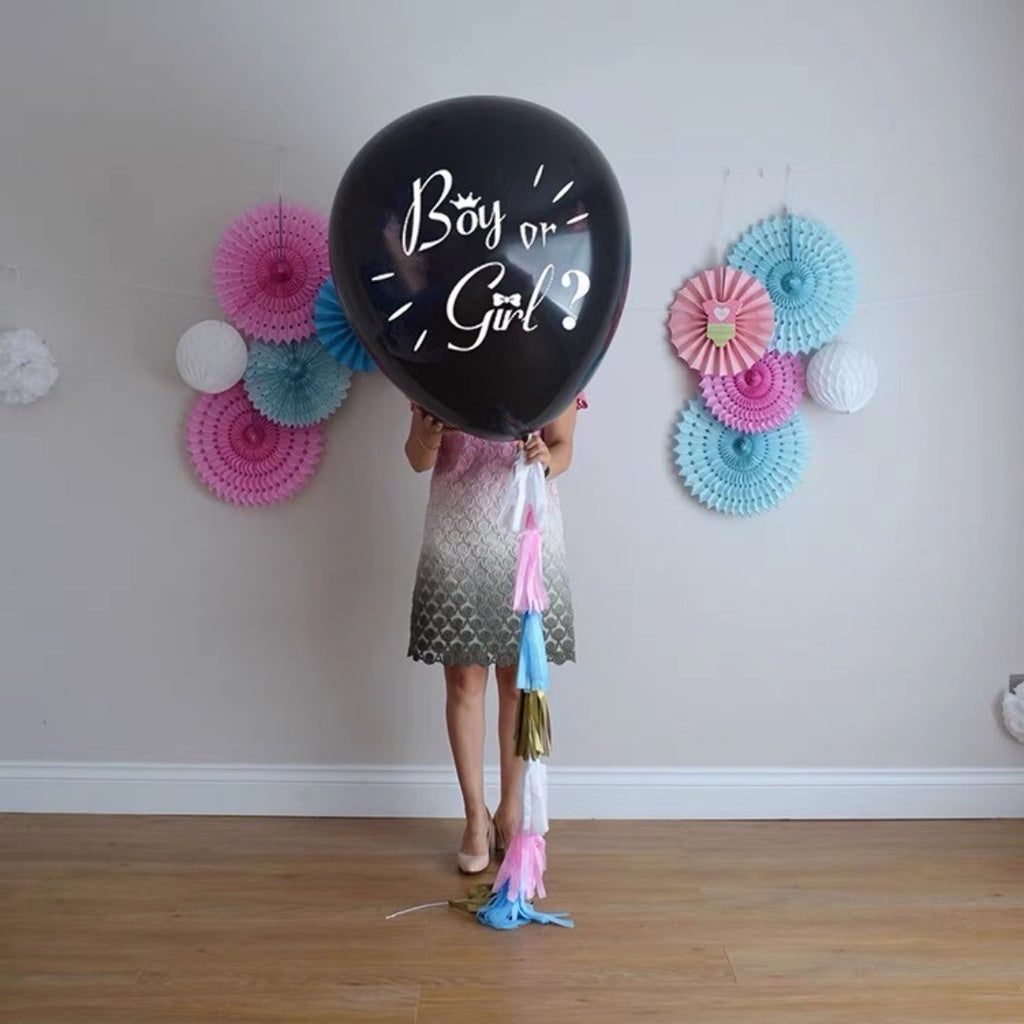 36-inch Jumbo Gender Reveal Balloon DIY [READY STOCK IN SG]