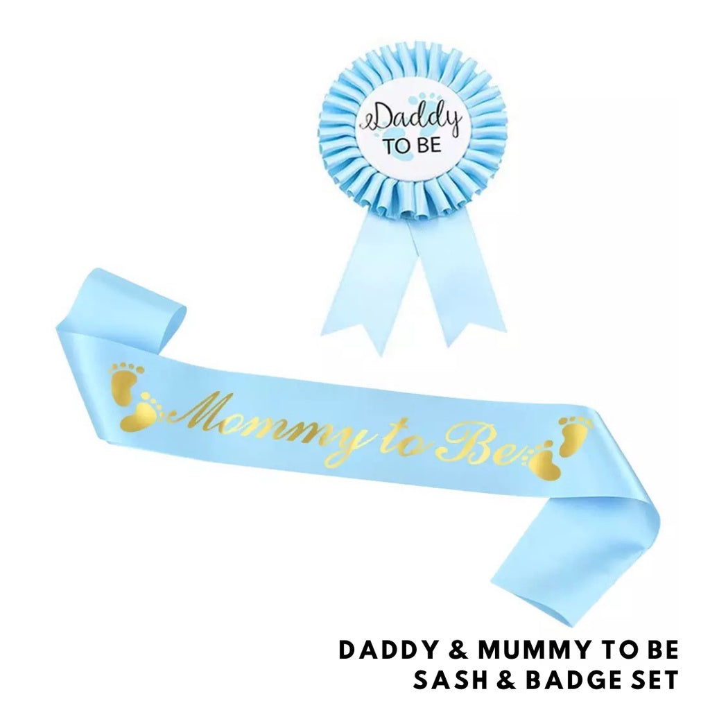 Baby Boy Baby Girl Party Decoration Balloons Sash Banner Baby Shower Gender Reveal [READY STOCK IN SG]