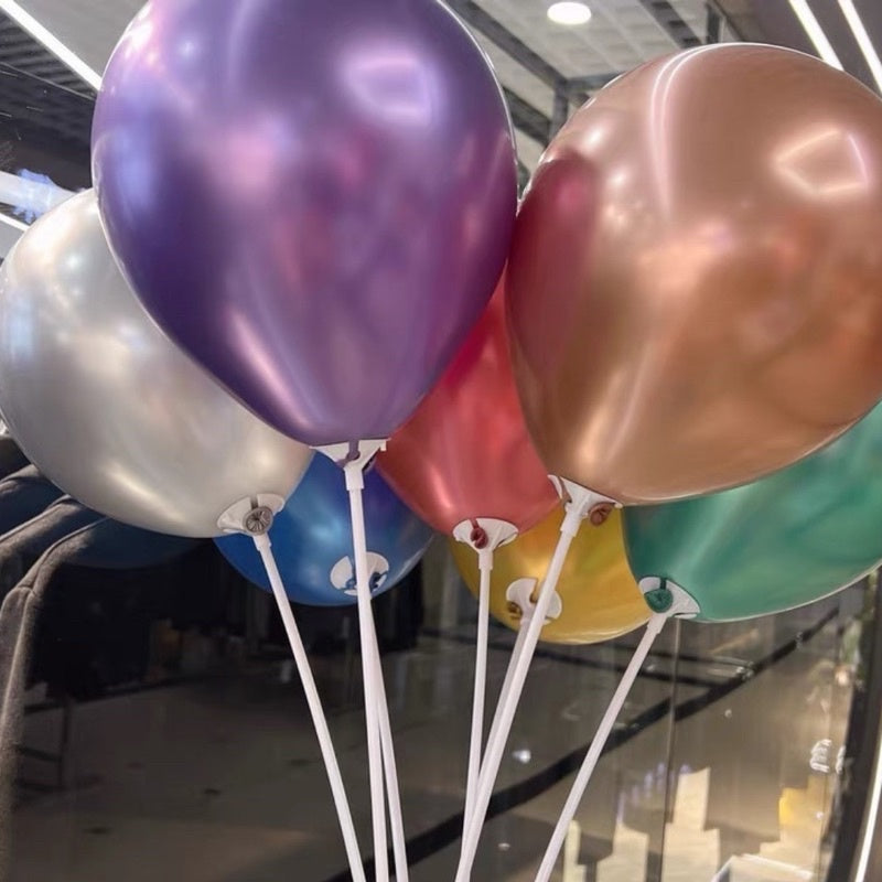 20PCS Balloon Sticks Latex Balloon [READY STOCK IN SG]