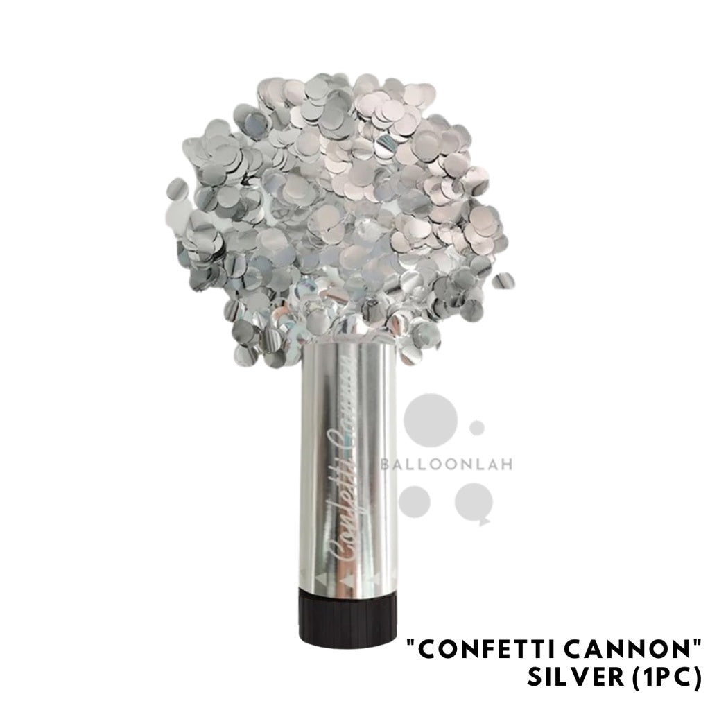 Confetti Cannon Party Popper Rose Gold Silver Blue Pink [READY STOCK IN SG]