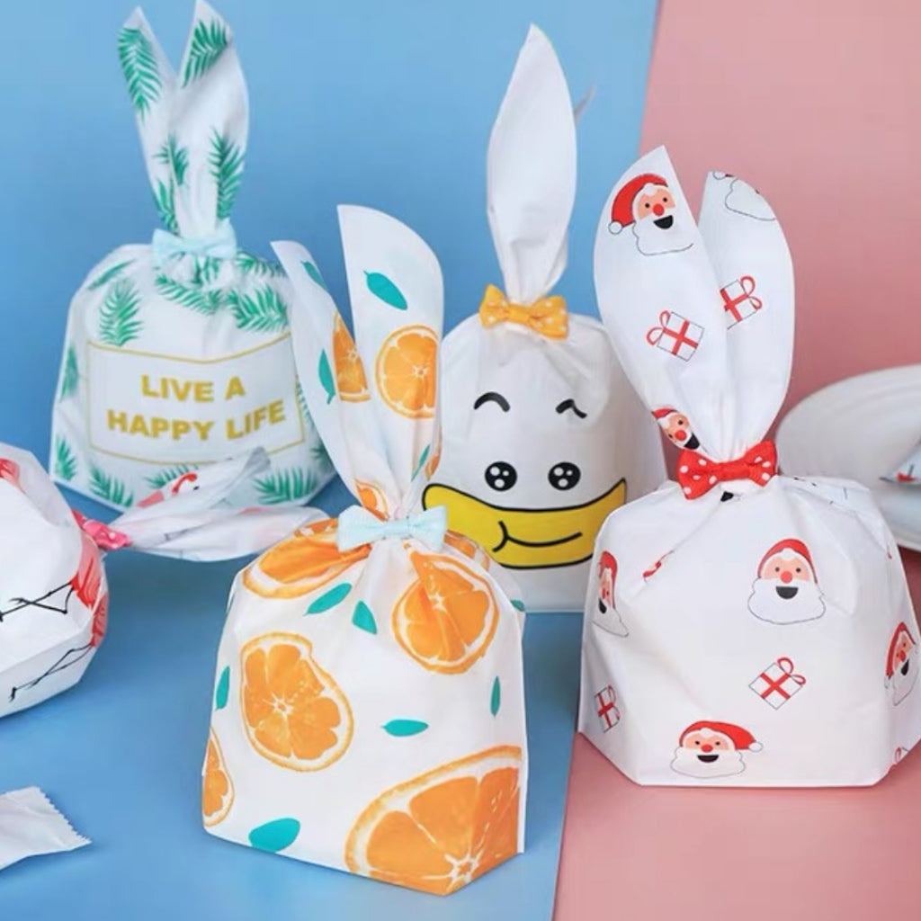Goodie Bag Bunny Ear Kids Snack Bag [READYS TOCK IN SG]