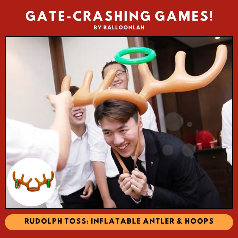 Inflatable Antler & Hoop Chinese Wedding Gate-crashing Games [READY STOCK IN SG]