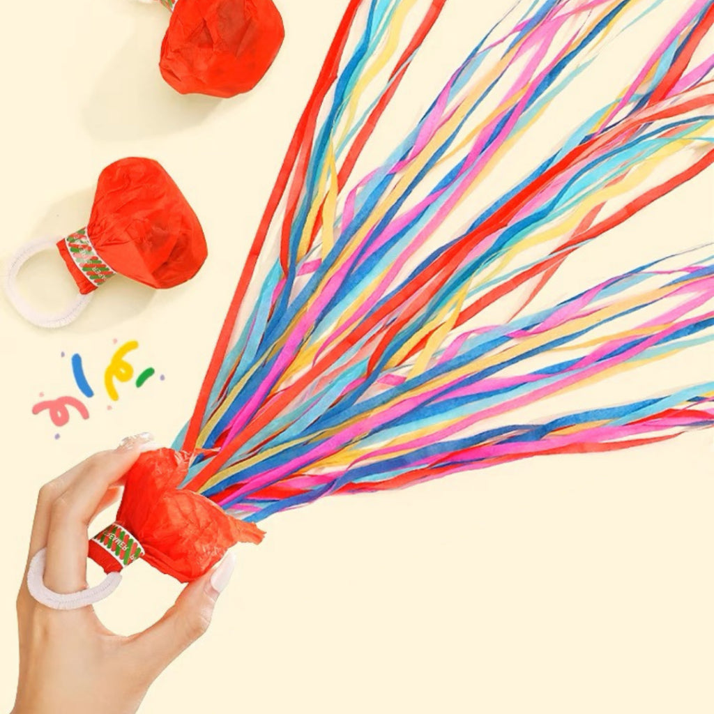 Party Streamers Hand Thrown Chinese Wedding Gate-crashing Props [READY STOCK IN SG]